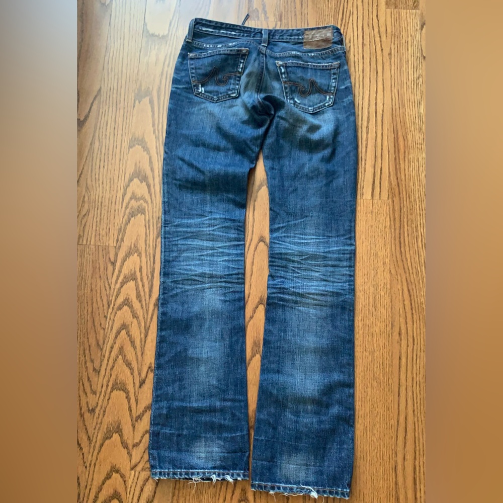 Ag Adriano Goldschmied skinny straight leg Denim Jeans - Picture 3 of 6